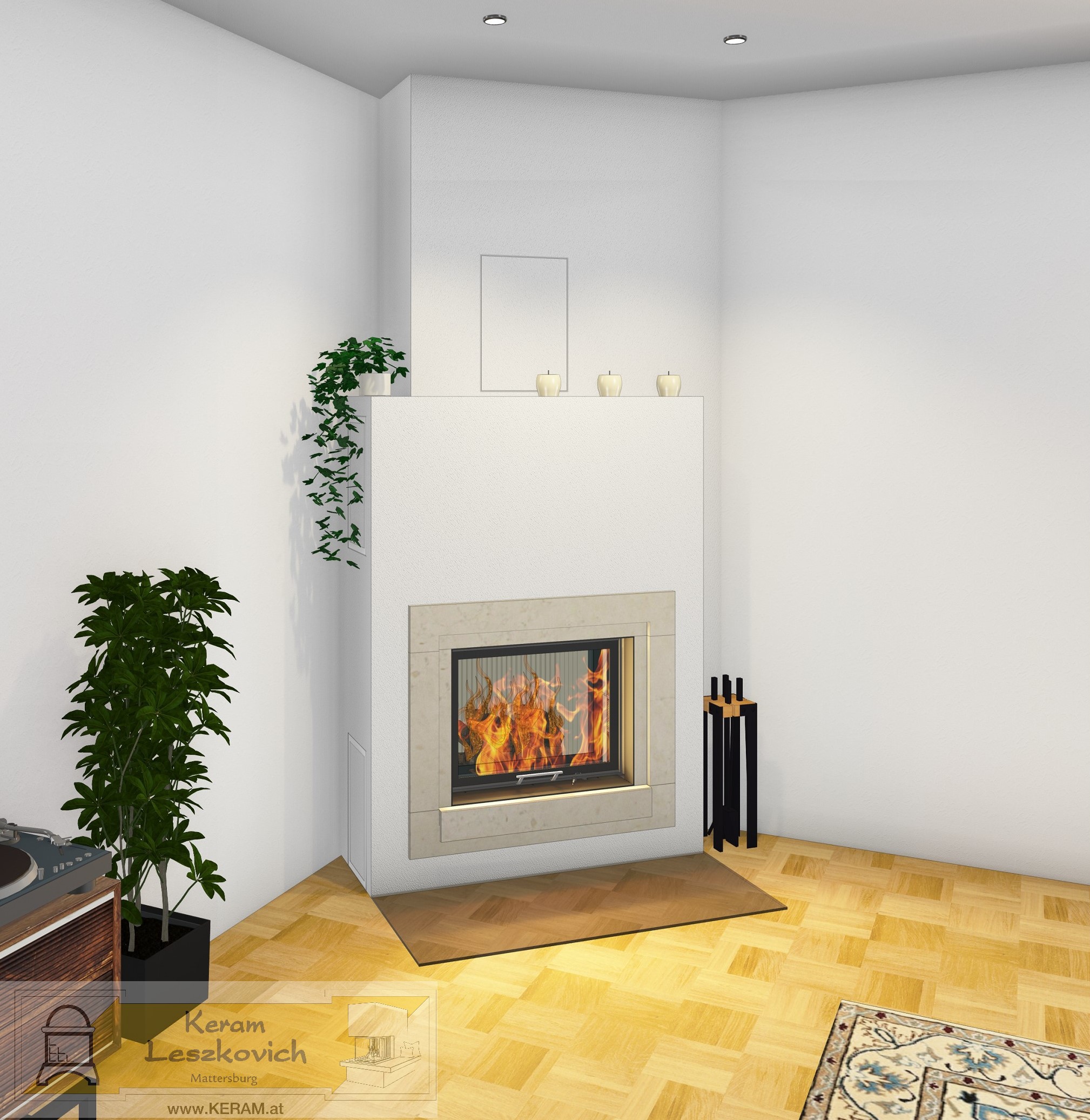 Kachelofen Burgenland — Hauptmotiv