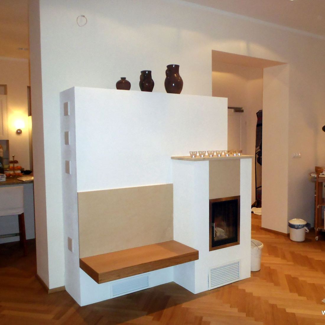 Kachelofen · Wohnraum